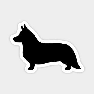 Cardigan Welsh Corgi Silhouette Magnet