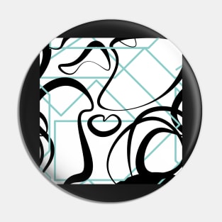 Abstract shapes geometric pattern Pin