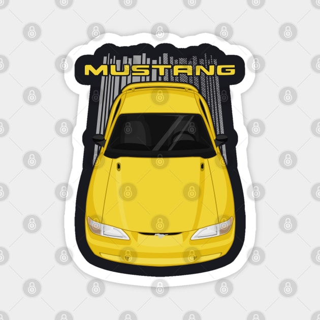 Mustang GT 1994 to 1998 SN95 - Yellow Magnet by V8social