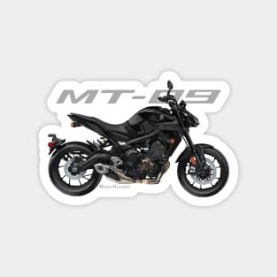 Yamaha MT-09 19 black, sl Magnet