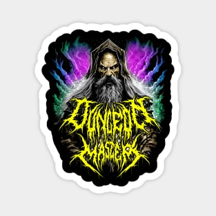 Dungeon Master Death Metal design Magnet