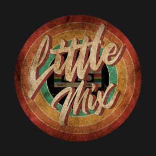 Little Mix Vintage Circle Art T-Shirt