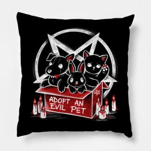 Adopt an evil pet Pillow