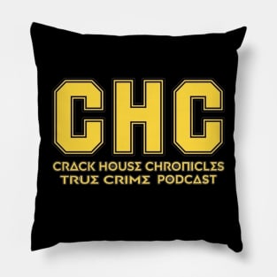 CHC Yellow Script Greek Letter Pillow