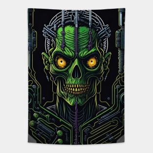 Cyborg Heads S02 D16 Tapestry