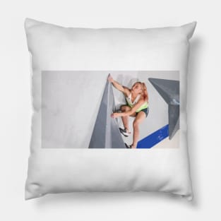 Janja Garnbret Painting Pillow