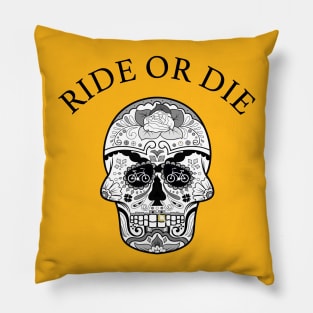 Ride or Die Gold Tooth Pillow