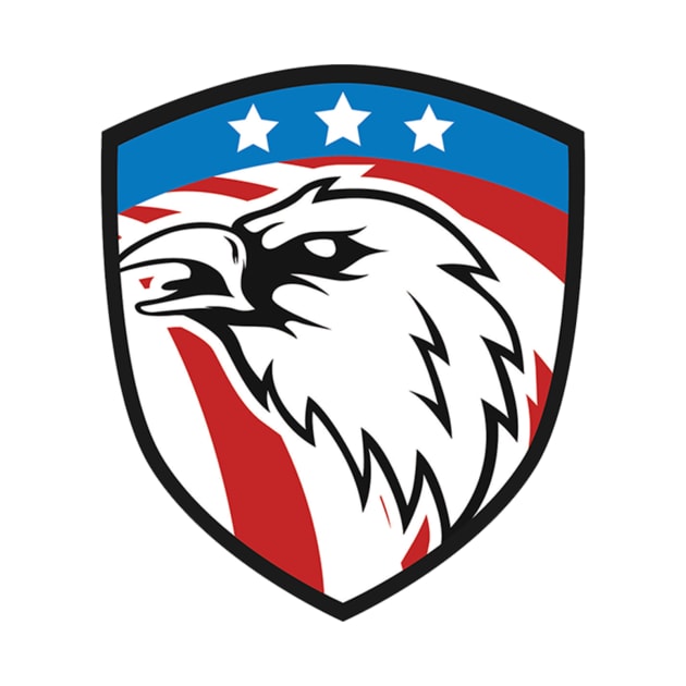 America eagle vector illustration by manjavacloth