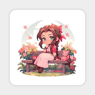 chibi aerith Magnet