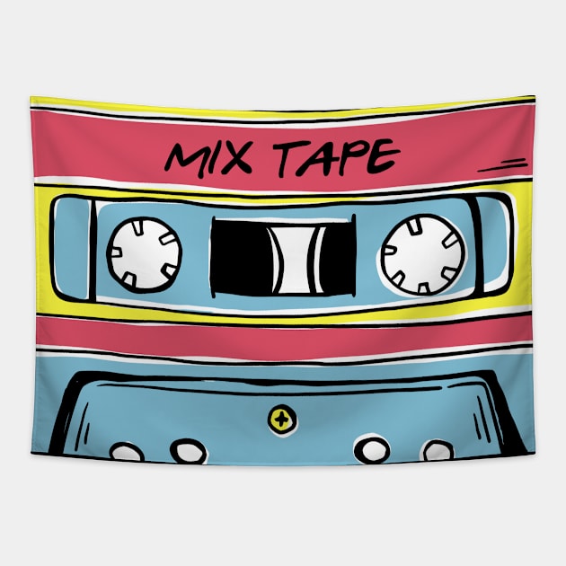 Mix Tape Tapestry by Josué Leal