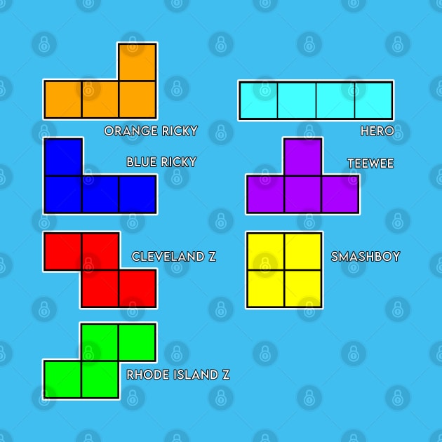 Tetris Block Names by dankdesigns