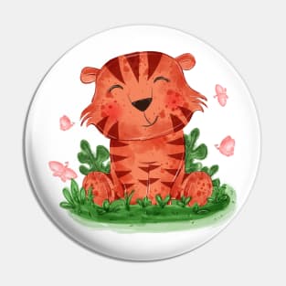 Baby Tiger Cute Pin