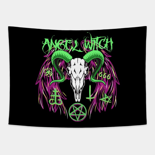 angel witch Tapestry by killzilla