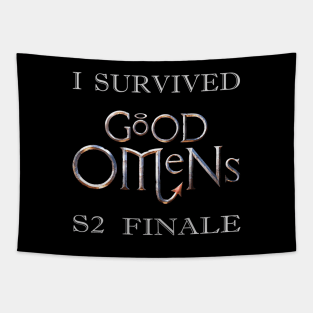 I survived Good Omens S2 Finale Tapestry