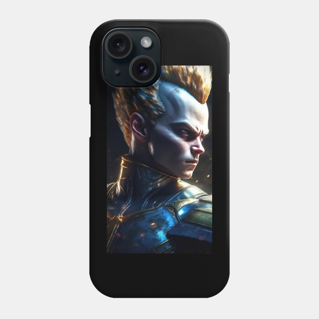 Super Saiyan Vegeta Phone Case by difrats