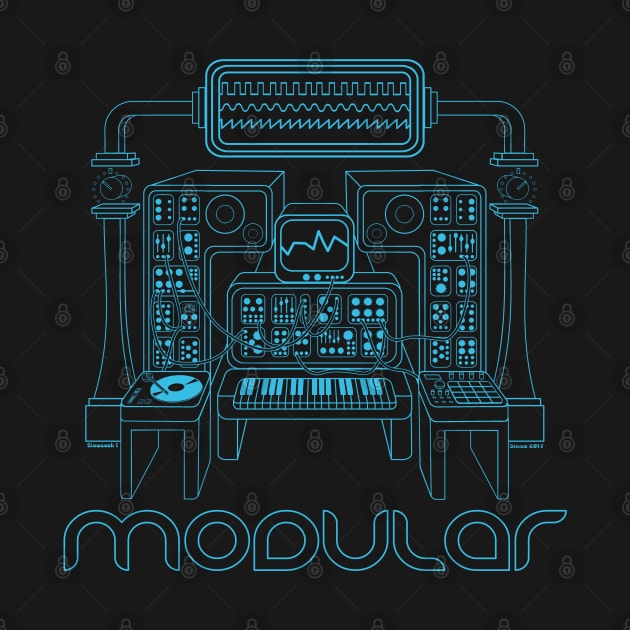 Modular Synthesizer Electronic Musician by Mewzeek_T