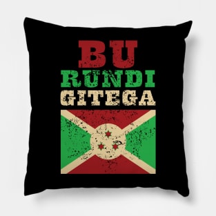 Flag of Burundi Pillow