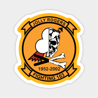 VF103 Jolly Rogers/Sluggers Magnet