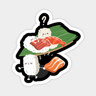 Sleepwalking Sushi Magnet