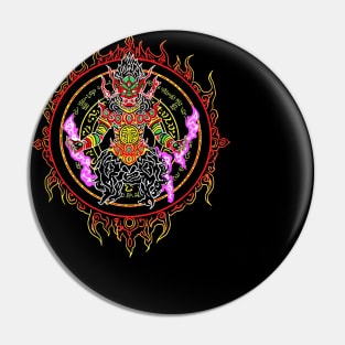 South East Asian Style Magic Talisman Pin