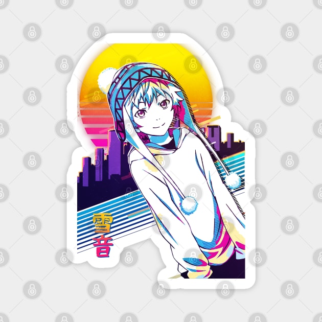 Noragami - Yukine Magnet by 80sRetro