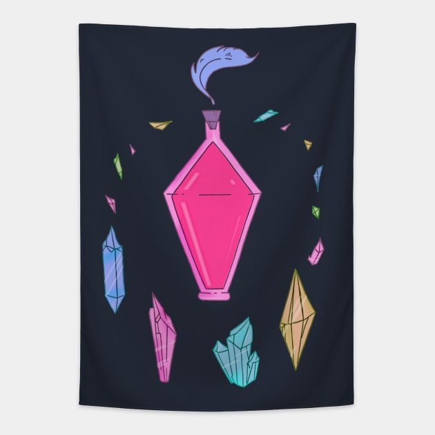 Midnight Potion Tapestry by TaliDe