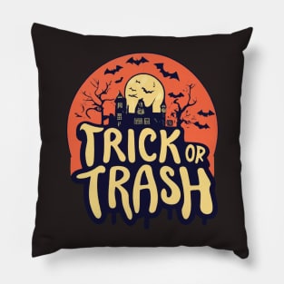 Trick Or Trash Pillow