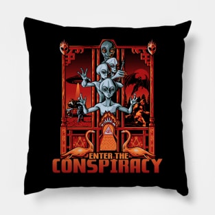 Enter The Conspiracy Pillow