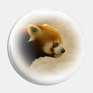 Red panda Pin