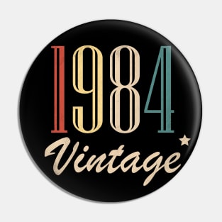 Vintage 1984 Pin