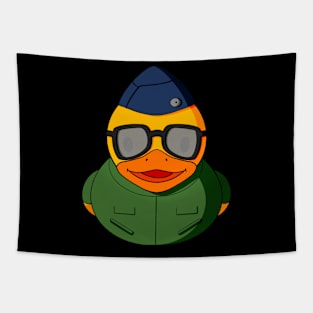 Military Rubber Duck Tapestry