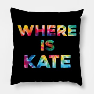 Where-is-Kate? Pillow