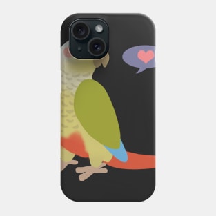 Cinnamon Green Cheek Conure Phone Case