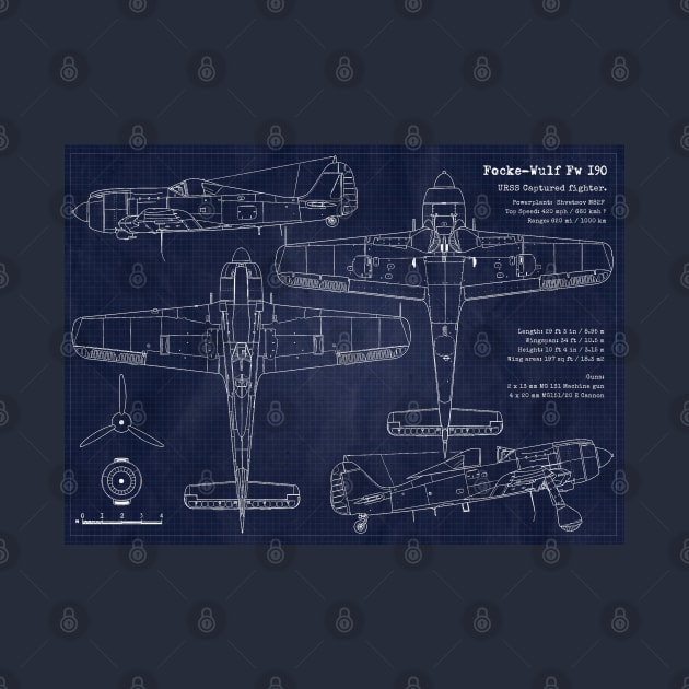 Focke-Wulf Fw190 Captured Aircraft by Aircraft.Lover