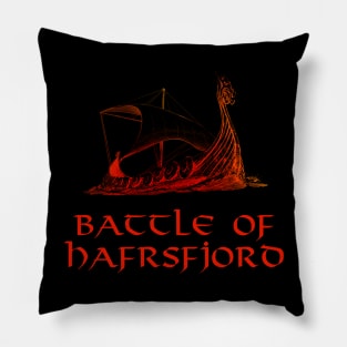 Battle of Hafrsfjord Pillow