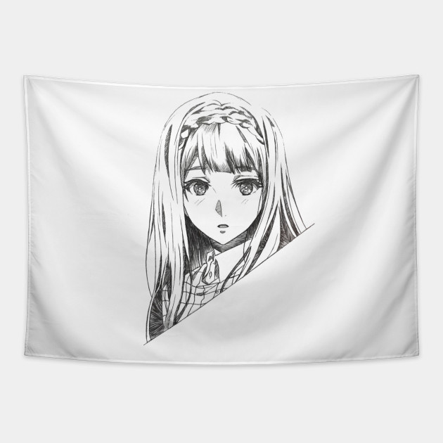 Luculia Violet Evergarden Violet Evergarden Tapisserie Teepublic De