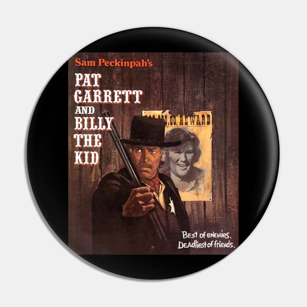 Pat Garrett And Billy The Kid Pin by Scum & Villainy