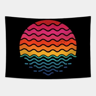 Sea of The Rising Sun Tapestry