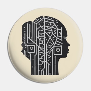 Brain network Pin