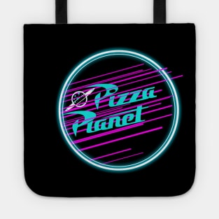 Neon Pizza Planet Tote