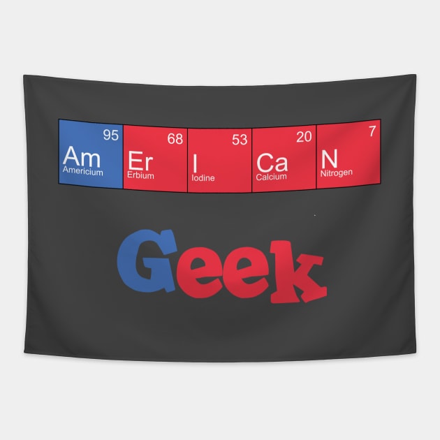 American Geek Tapestry by b34poison