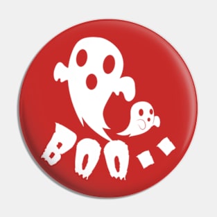 Halloween ghost spooking boo Pin