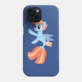 Windy Whistles seapony bare Phone Case