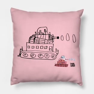 Bubble Machine Tank / Black Outline Pillow