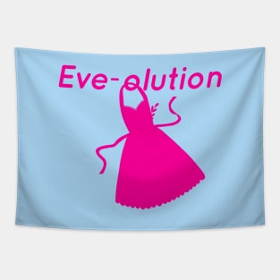 Evolution, Equal Rights, Women's Day, Feminine Power, Female Power, Woman Tapestry