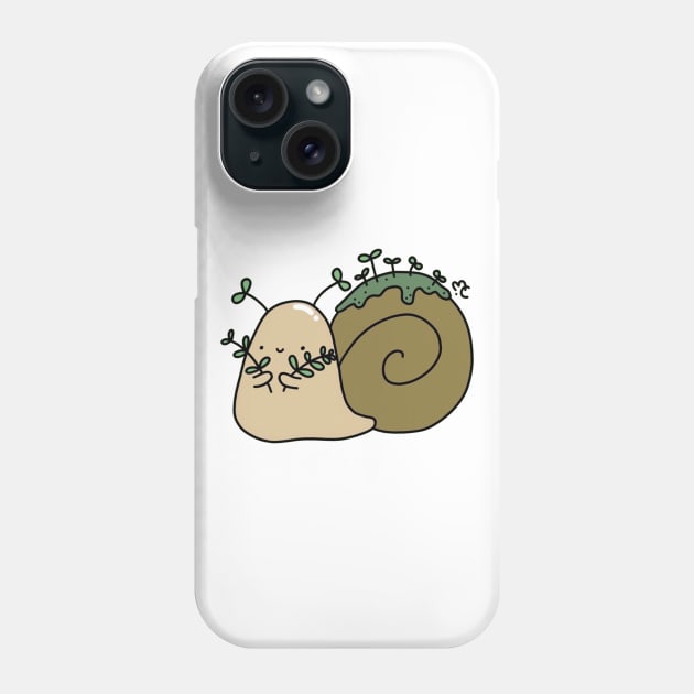 snail tree Phone Case by tartine88garnie