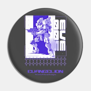 Mecha Mech Anime Manga Pin