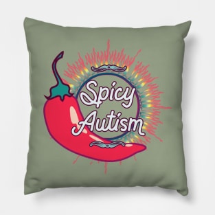 Spicy Autism Pillow