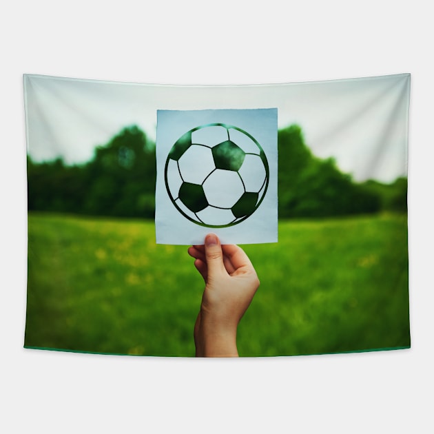 football Tapestry by 1STunningArt