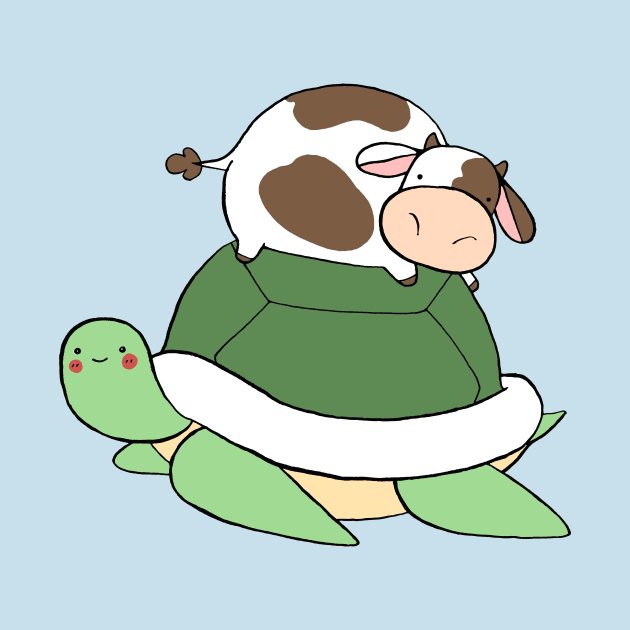 Little Cow Big Turtle by saradaboru